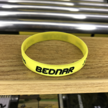 Opaska silikonowa żółta BEDNAR MA000284
