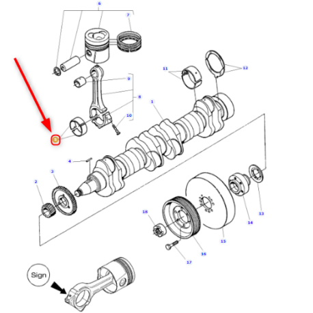 MF-CIĄGNIK MASSEY PANEKWA KORBOWODU V836336302