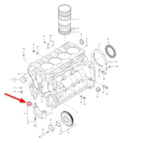 MF-CIĄGNIK MASSEY PASMO PROWADZ V837081041