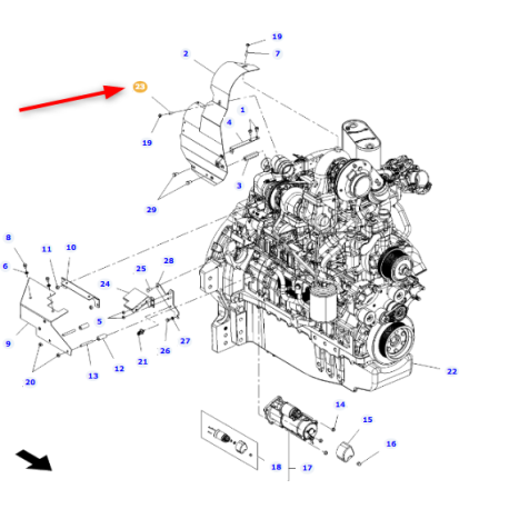 MF-KOŁEK GWINTOWANY 1440022X1