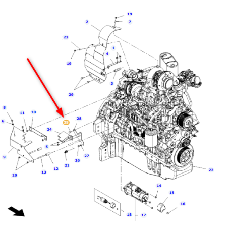 MF-CIĄGNIK MASSEY ŚRUBA KOLANKOWA ACW0775900