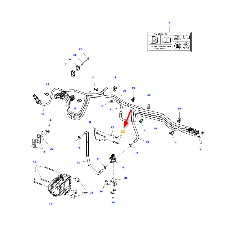 ŚRUBA SZEŚCIOKĄTNA ACW0923610