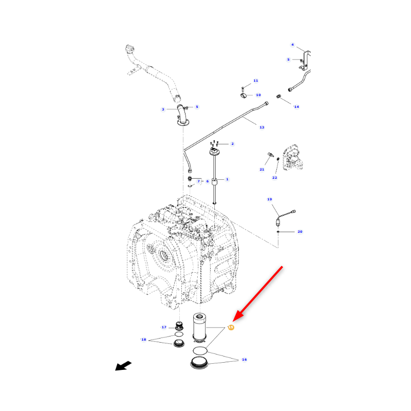 FILTR HYDRAULICZNY ACP0673560