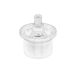 Termostat cieczy chłodzącej OE JOHN DEERE RE554015-JD