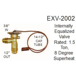 Zawór rozprężny, dysza dław. klimatyzacji SUNAIR EXV-2002