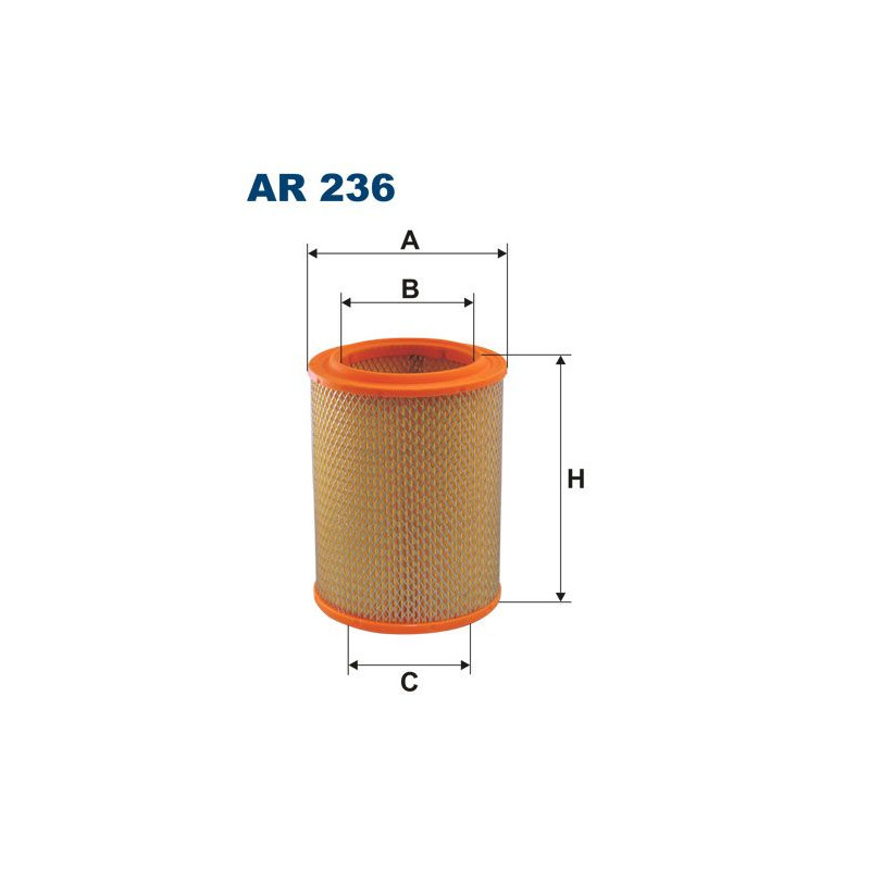 Filtr powietrza FILTRON AR 236