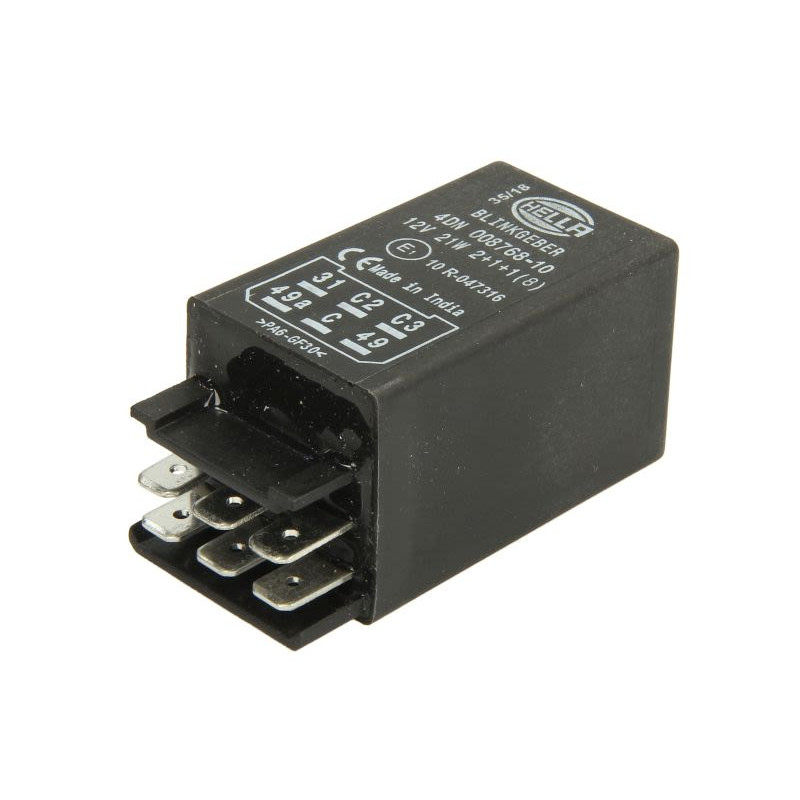 Przerywacz kierunkowskazów, elektr. HELLA 4DN008 768-101