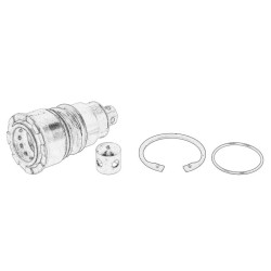 Elementy szybkozłącza hydraulicznego OE AGCO 4358014M13-MF
