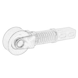 Napinacz paska wielorowkowego OE AGCO 4282175M2-MF