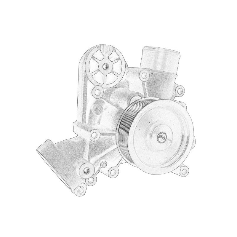 Pompa cieczy chłodzącej OE DEUTZ 04901740-DEUTZ