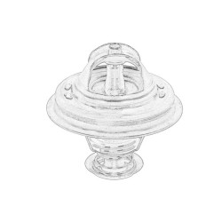 Termostat cieczy chłodzącej OE YANMAR 124610-48620