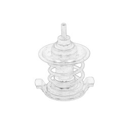 Termostat cieczy chłodzącej OE DEUTZ 04516486-DEUTZ