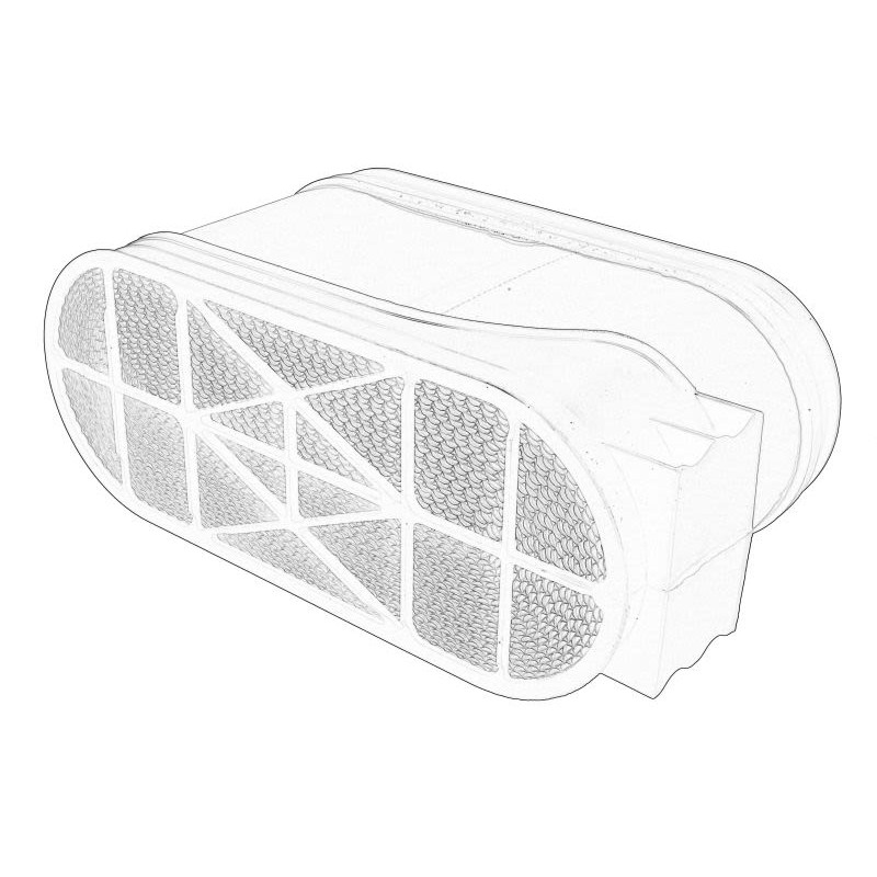 Filtr powietrza OE SDF 0.900.2748.0