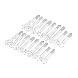 Zestaw śrub głowicy cylindrów OE PERKINS T427106-PER
