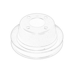 Koło pasowe pompy cieczy chłodzącej OE PERKINS 31146013-PER