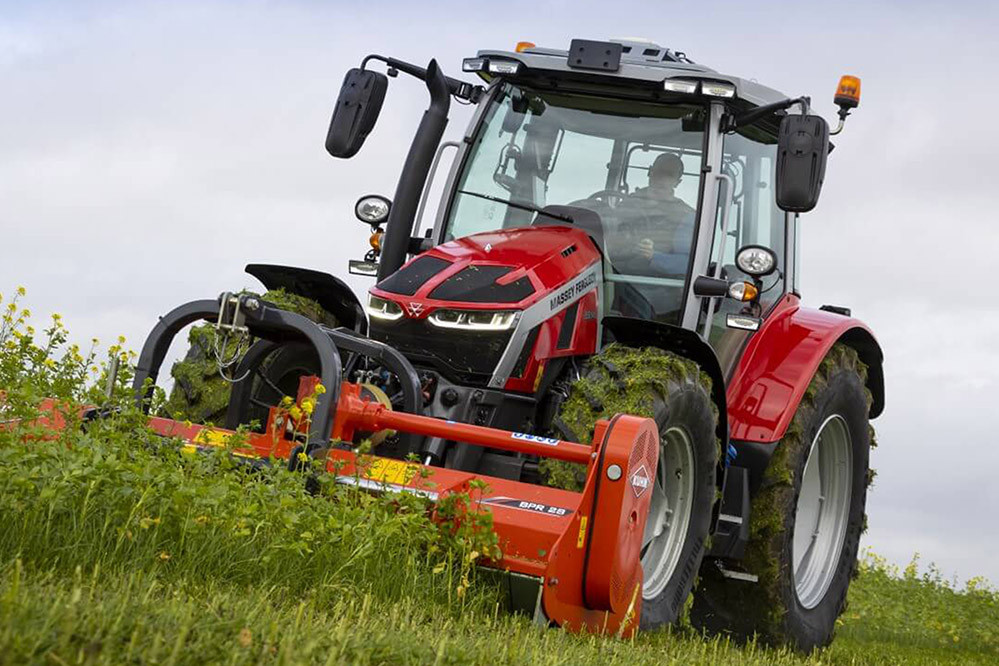 Które elementy zawieszenia w Massey Ferguson 5S poprawiają komfort jazdy? Jakie części warto wymieniać?